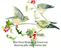 Wee Three Kinglets of Orient are...